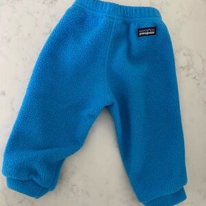 Patagonia Kids Blue Fleece Bottoms